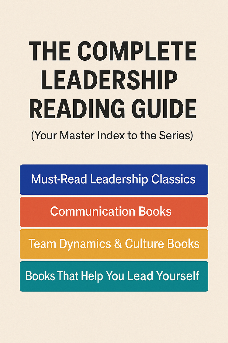 The Complete Leadership Reading Guide (Your Master Index to the Series)