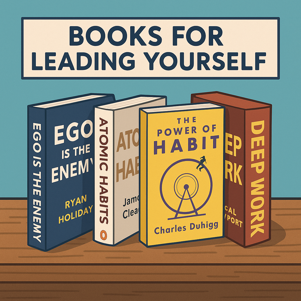Books That Help You Lead Yourself (Before Trying to Lead Anyone Else)